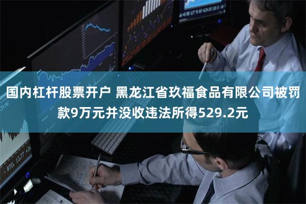 国内杠杆股票开户 黑龙江省玖福食品有限公司被罚款9万元并没收违法所得529.2元