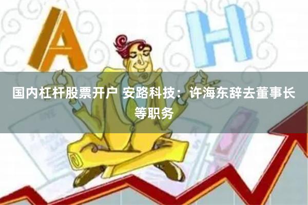 国内杠杆股票开户 安路科技：许海东辞去董事长等职务