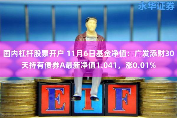 国内杠杆股票开户 11月6日基金净值：广发添财30天持有债券A最新净值1.041，涨0.01%
