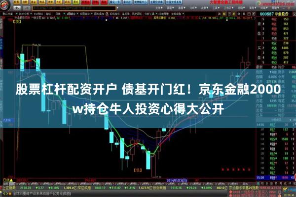 股票杠杆配资开户 债基开门红！京东金融2000w持仓牛人投资心得大公开